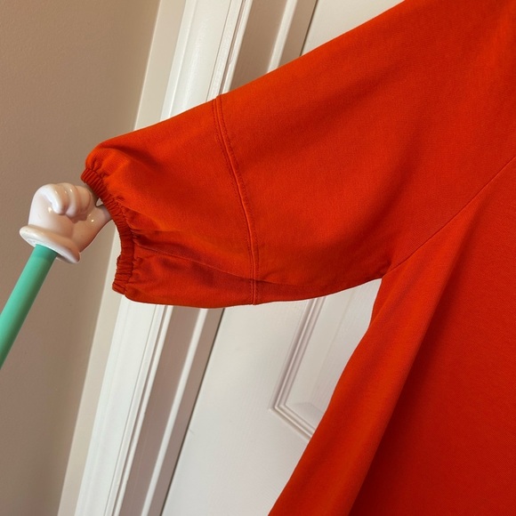 ANTHROPOLOGY ANAIS ORANGE TUNIC DRESS XS - Picture 9 of 10